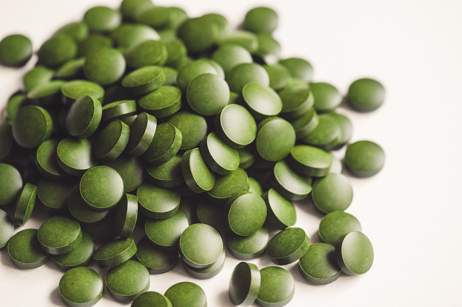 Chlorella tablets